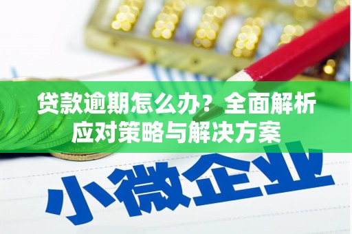 法库贷款逾期怎么办？全面解析应对策略与解决方案