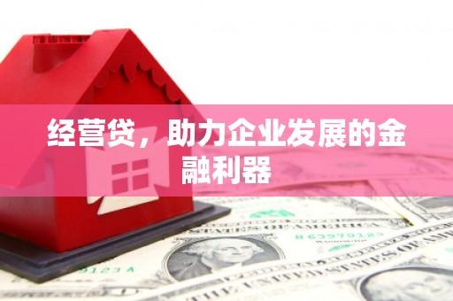 法库经营贷，助力企业发展的金融利器