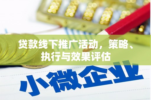 法库贷款线下推广活动，策略、执行与效果评估
