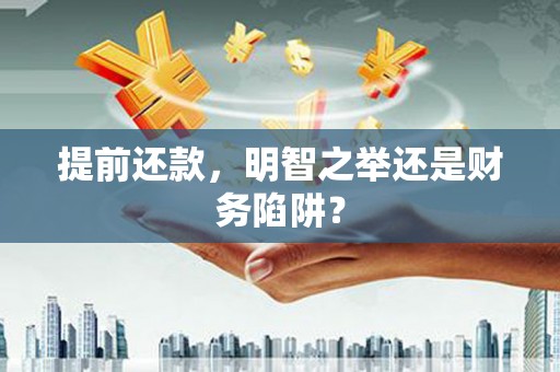 法库提前还款，明智之举还是财务陷阱？