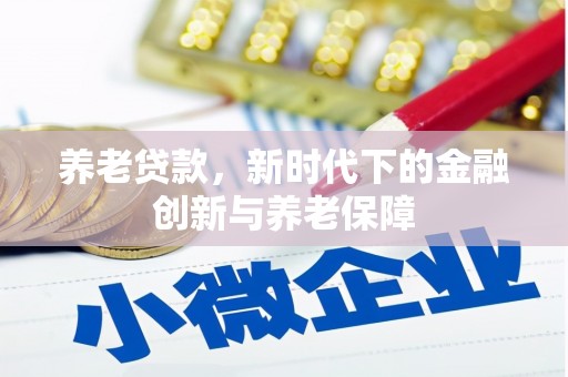 法库养老贷款，新时代下的金融创新与养老保障