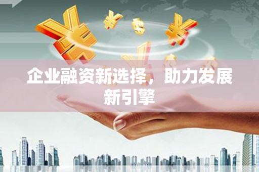 法库企业融资新选择，助力发展新引擎