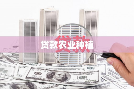 法库贷款农业种植