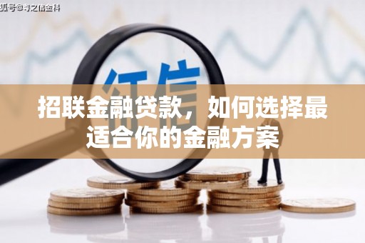 法库招联金融贷款，如何选择最适合你的金融方案