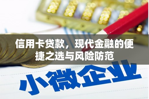 法库信用卡贷款，现代金融的便捷之选与风险防范