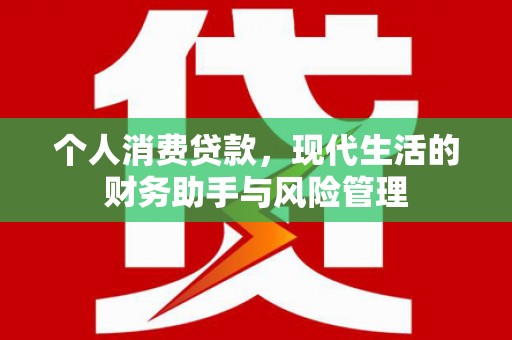 法库个人消费贷款，现代生活的财务助手与风险管理