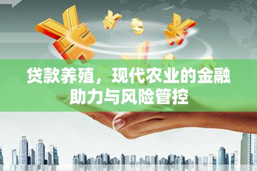 法库贷款养殖，现代农业的金融助力与风险管控