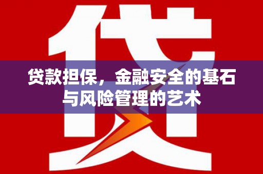 法库贷款担保，金融安全的基石与风险管理的艺术