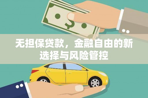 法库无担保贷款，金融自由的新选择与风险管控