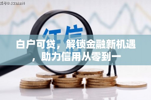 法库白户可贷，解锁金融新机遇，助力信用从零到一