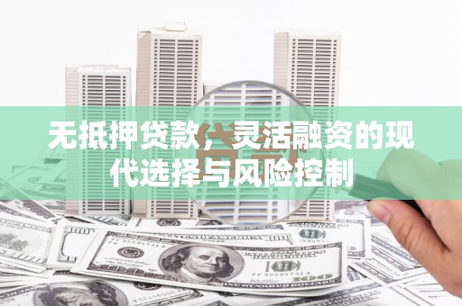 法库无抵押贷款，灵活融资的现代选择与风险控制