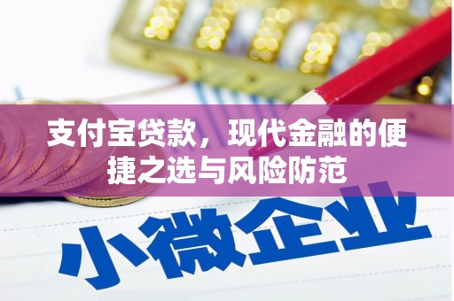法库支付宝贷款，现代金融的便捷之选与风险防范