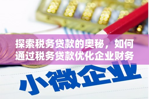 法库探索税务贷款的奥秘，如何通过税务贷款优化企业财务