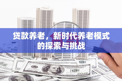 法库贷款养老，新时代养老模式的探索与挑战