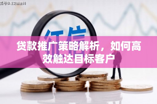 法库贷款推广策略解析，如何高效触达目标客户