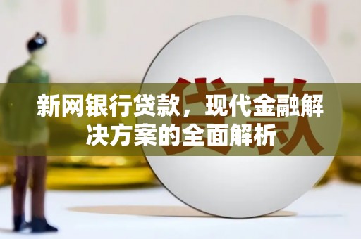 法库新网银行贷款，现代金融解决方案的全面解析