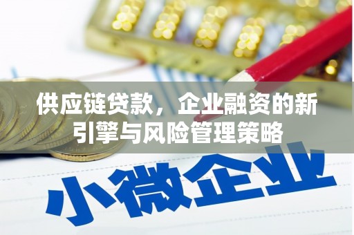 法库供应链贷款，企业融资的新引擎与风险管理策略
