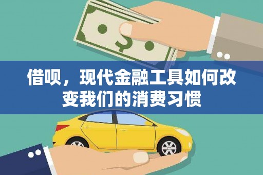 法库借呗，现代金融工具如何改变我们的消费习惯