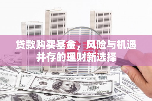法库贷款购买基金，风险与机遇并存的理财新选择