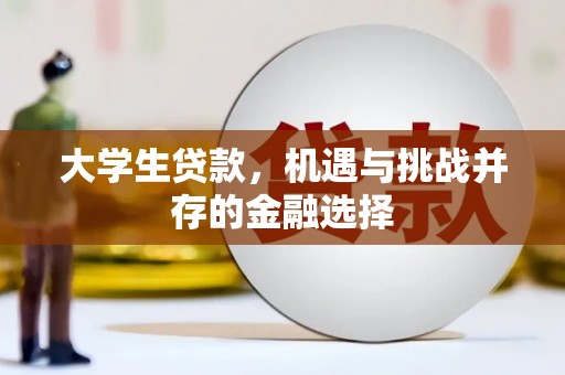 法库大学生贷款，机遇与挑战并存的金融选择