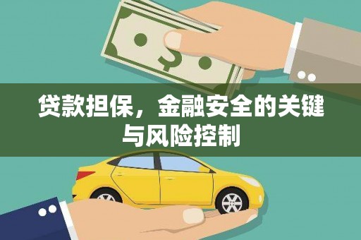 法库贷款担保，金融安全的关键与风险控制