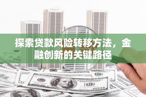 法库探索贷款风险转移方法，金融创新的关键路径
