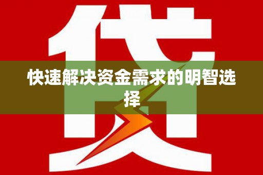 法库快速解决资金需求的明智选择