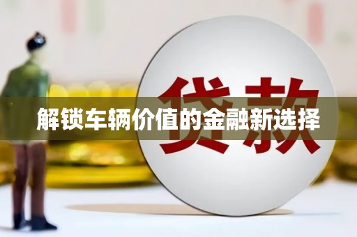 法库解锁车辆价值的金融新选择