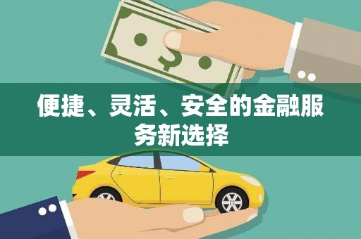 法库便捷、灵活、安全的金融服务新选择