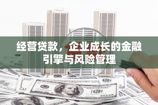 法库经营贷款，企业成长的金融引擎与风险管理